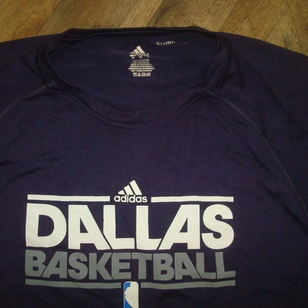 DALLAS MAVERICKS‎ MAVS ADIDAS XL VINTAGE SHIRT 00S Y2K G6